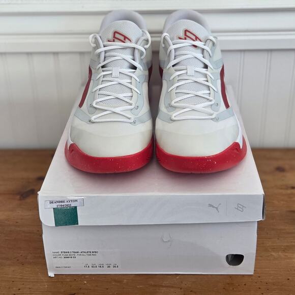 Deandre Ayton Owned Sz 18.5M Puma Stewie 2 Team Athlete Specific Promo Sneakers‎ main image 9